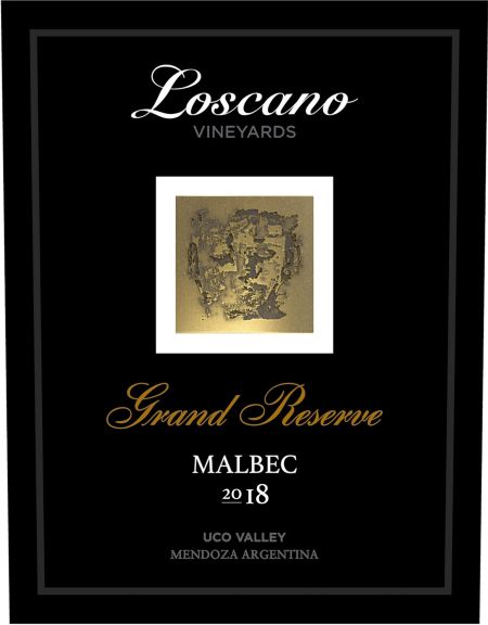 Photo for: Loscano Grand Reserve Malbec