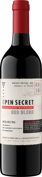 Photo for: Open Secret Merlot–Cabernet Sauvignon–Carménère