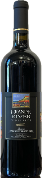 Photo for: Grande River Vineyards 2021 Cabernet Franc Reserve