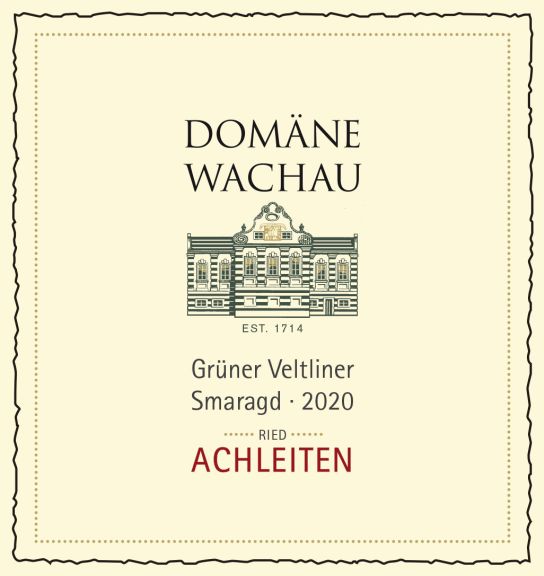 Photo for: Domäne Wachau Grüner Veltliner Smaragd Achleiten 2020