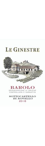 Photo for: LE GINESTRE BAROLO DOCG SOTTOCASTELLO DI NOVELLO 2016