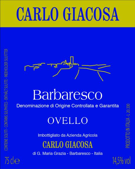 Photo for: Barbaresco Ovello DOCG